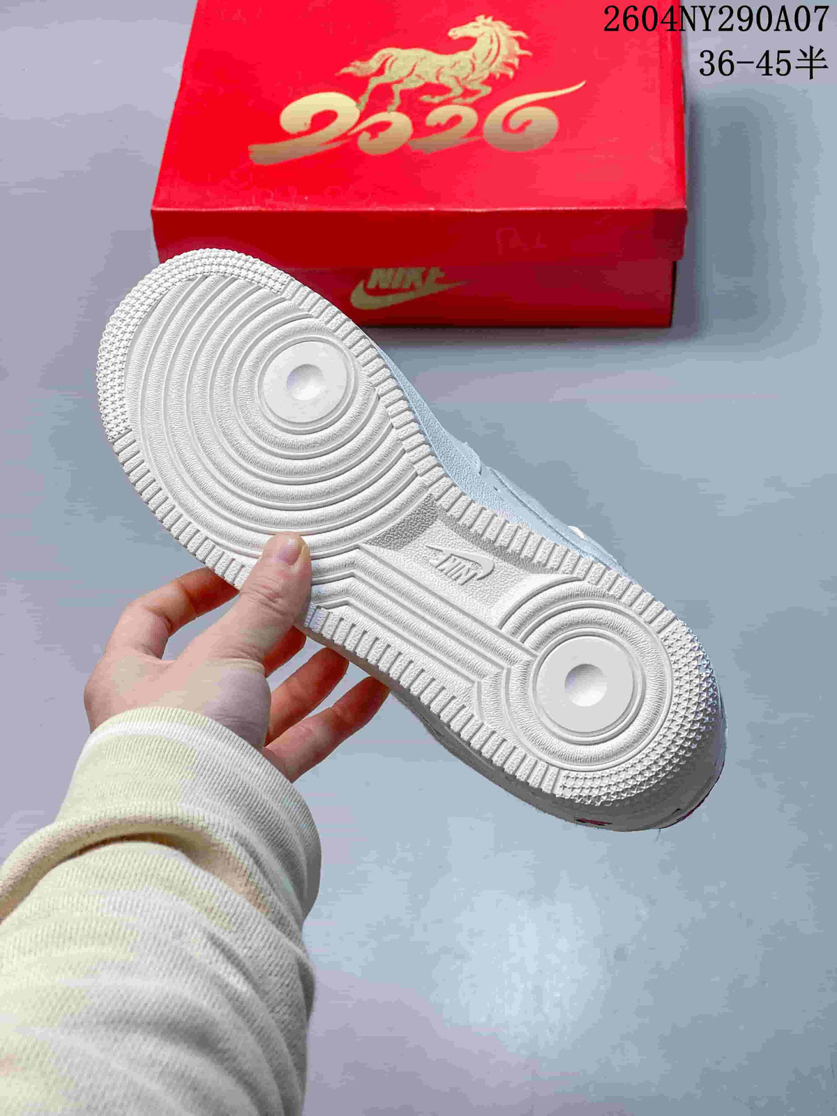 Nike Air Force 1 Low White Year of the Horse Sneakers
