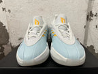 Adidas Dame 9 Basketball Shoes White Blue Yellow