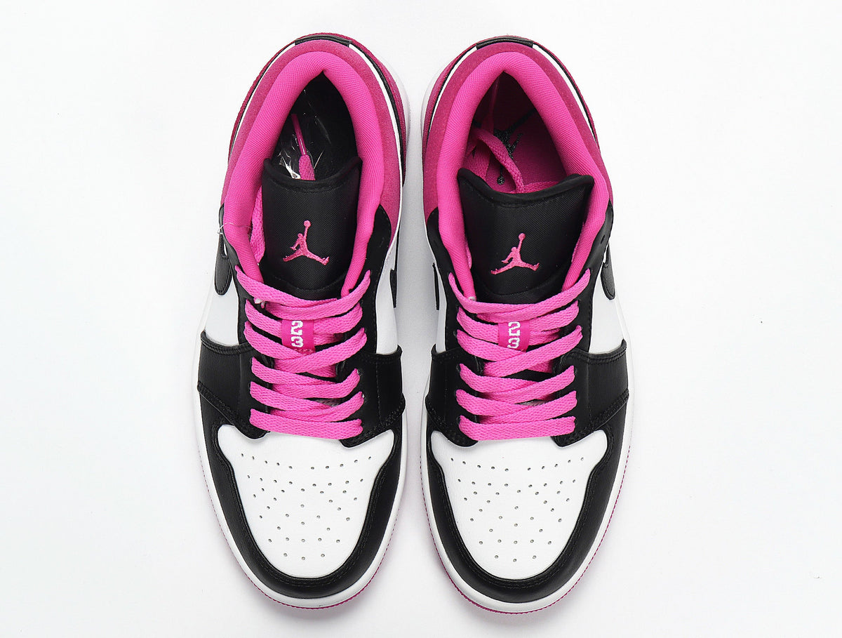 Air Jordan 1 Low Raspberry Pink Black White CK3022-005