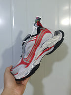ASICS 1169 Grey Red White Sneakers