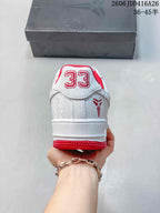 Nike Air Force 1 '07 Low White and Red Sneakers