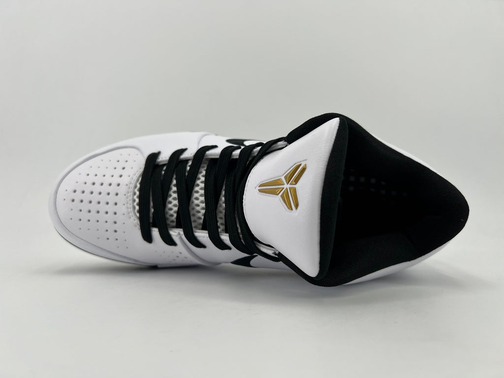 Nike Kobe 4 GIGI White Black Basketball Shoes