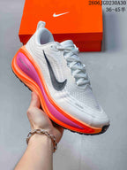 Nike Vomero Plus Running Shoes White Orange Pink