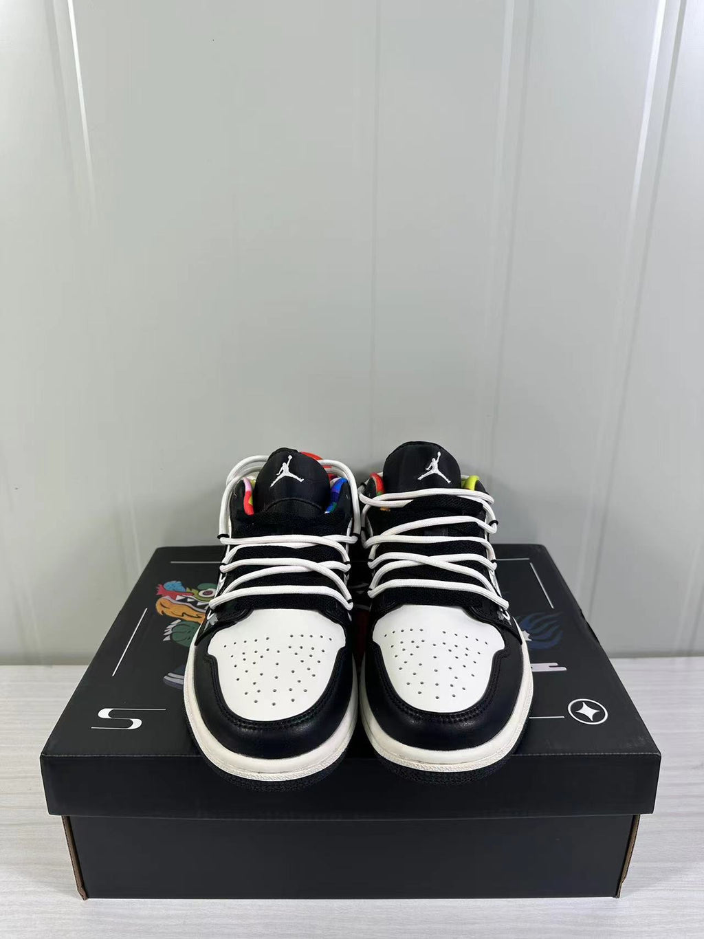 Jordan Air Jordan 1 Low Black White DQ8422-001