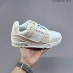 Louis Vuitton Trainer Low-Top Sneakers in Black and White