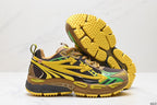 Off-White Be Right Back Casual Sneakers Yellow Brown Green