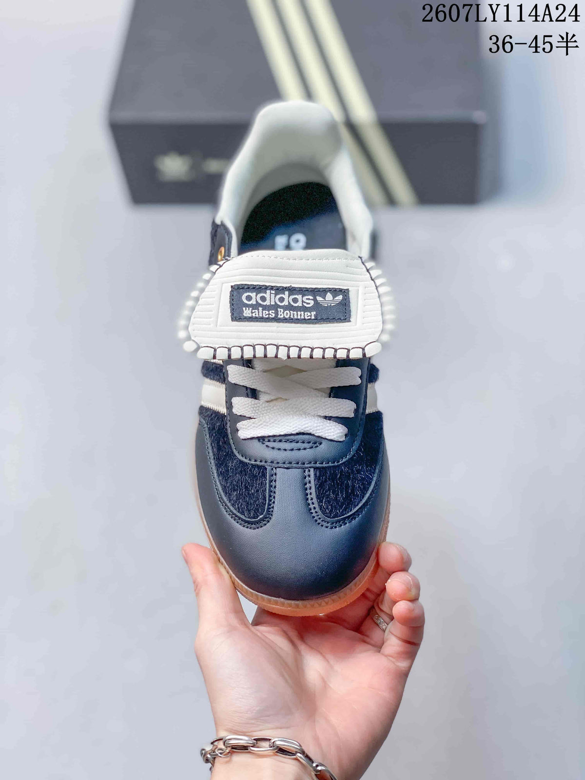 Adidas Wales Bonner Samba Low Sneakers Navy White